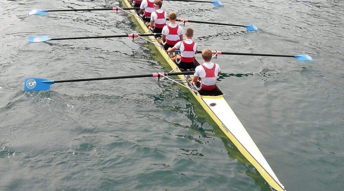 aviron patronage pilier rouge