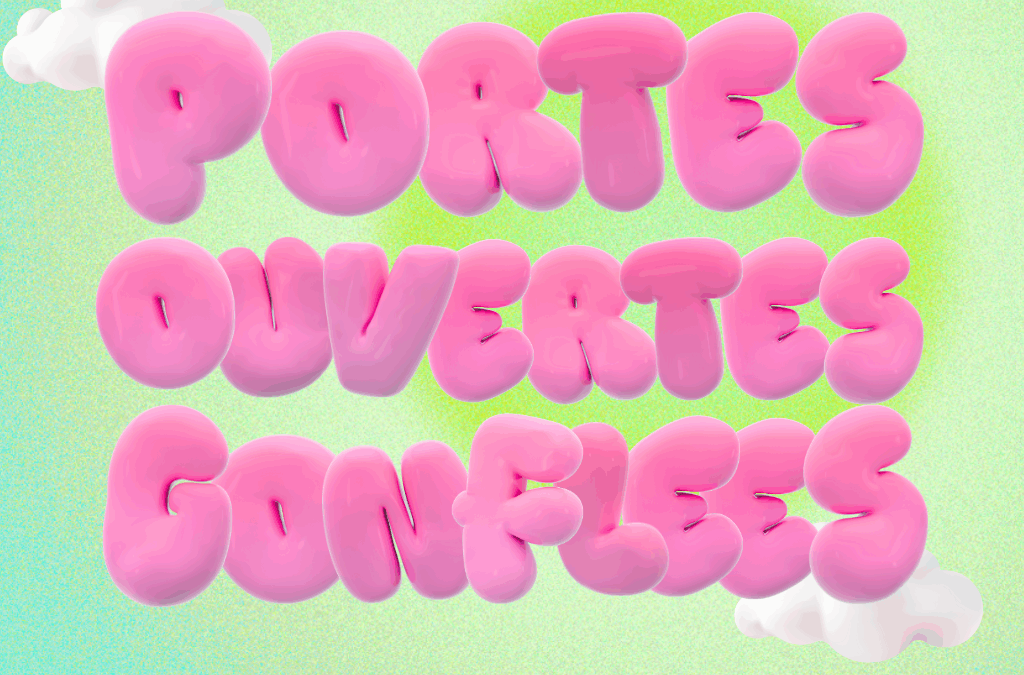 Portes ouvertes gonflées