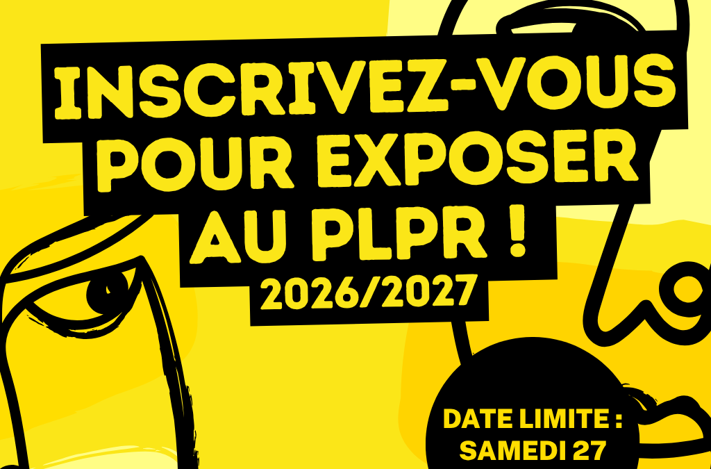 Exposer vos œuvres au PLPR