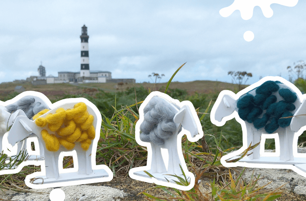 Ouessant, c’est de l’art et des moutons